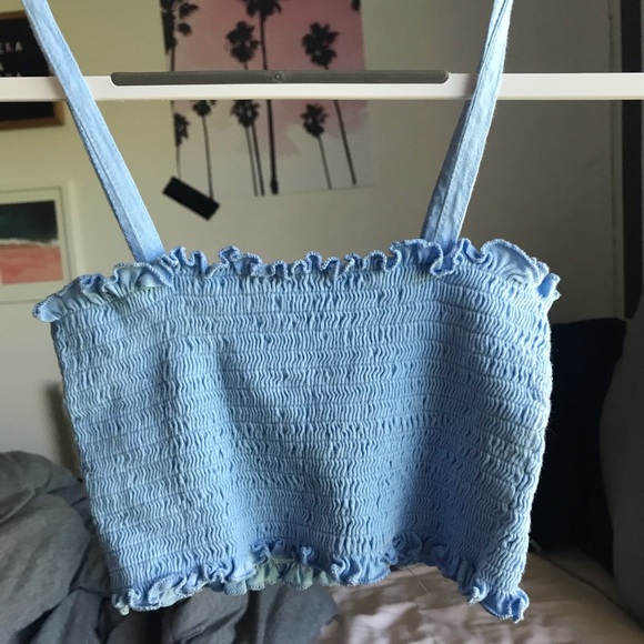 Scrunchie Crop Top - Picture 2 of 4